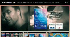 Desktop Screenshot of girishmusic.com